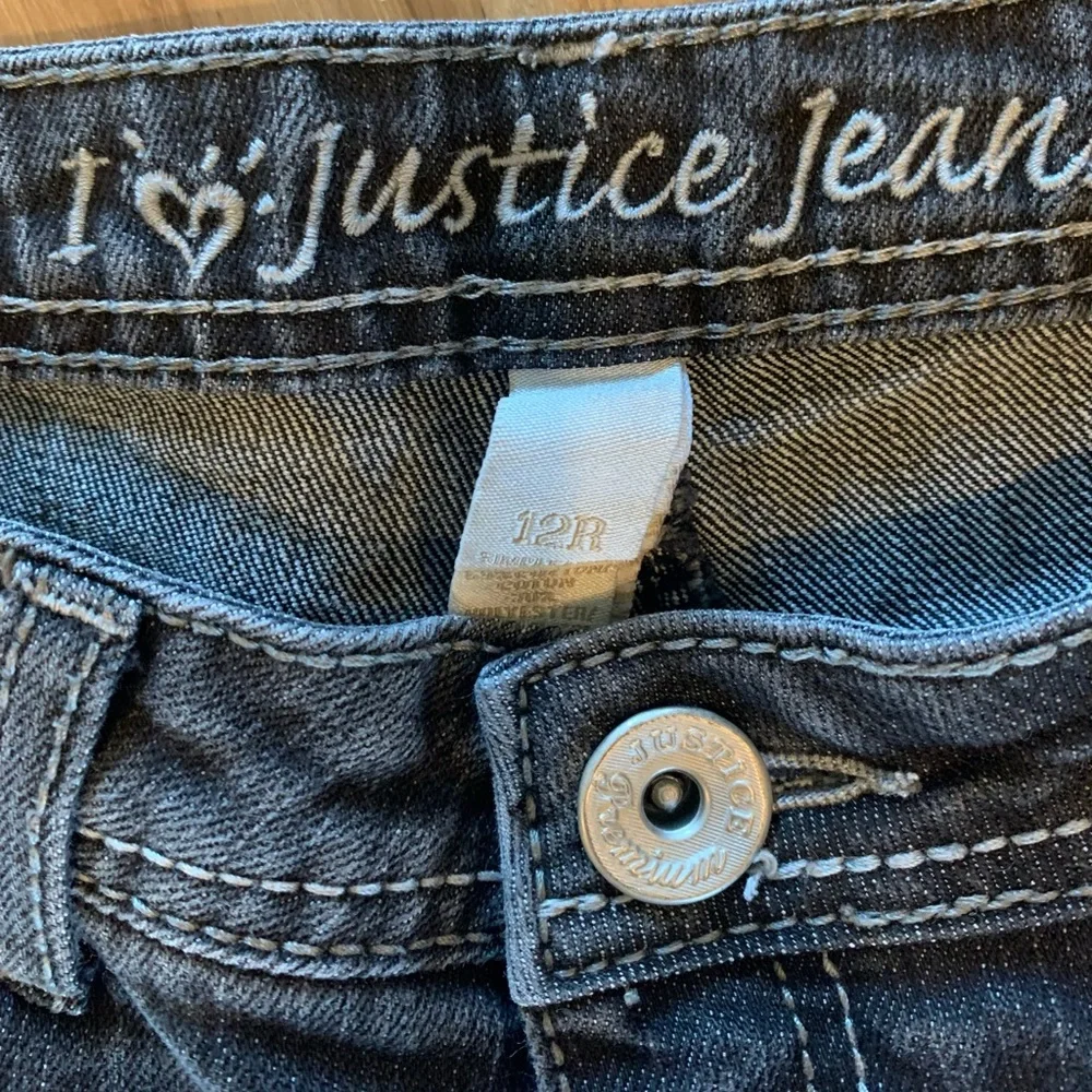 Jeans Justice Black Denim Simply Low